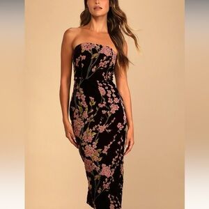 Lulus Strapless Dress